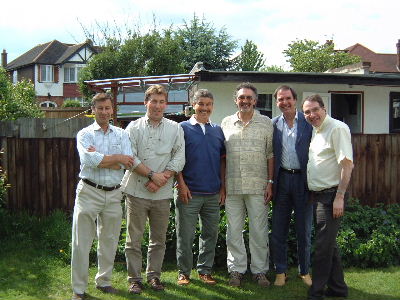 Peter, Robin, Colin, Stephen, Laurence, Howard
